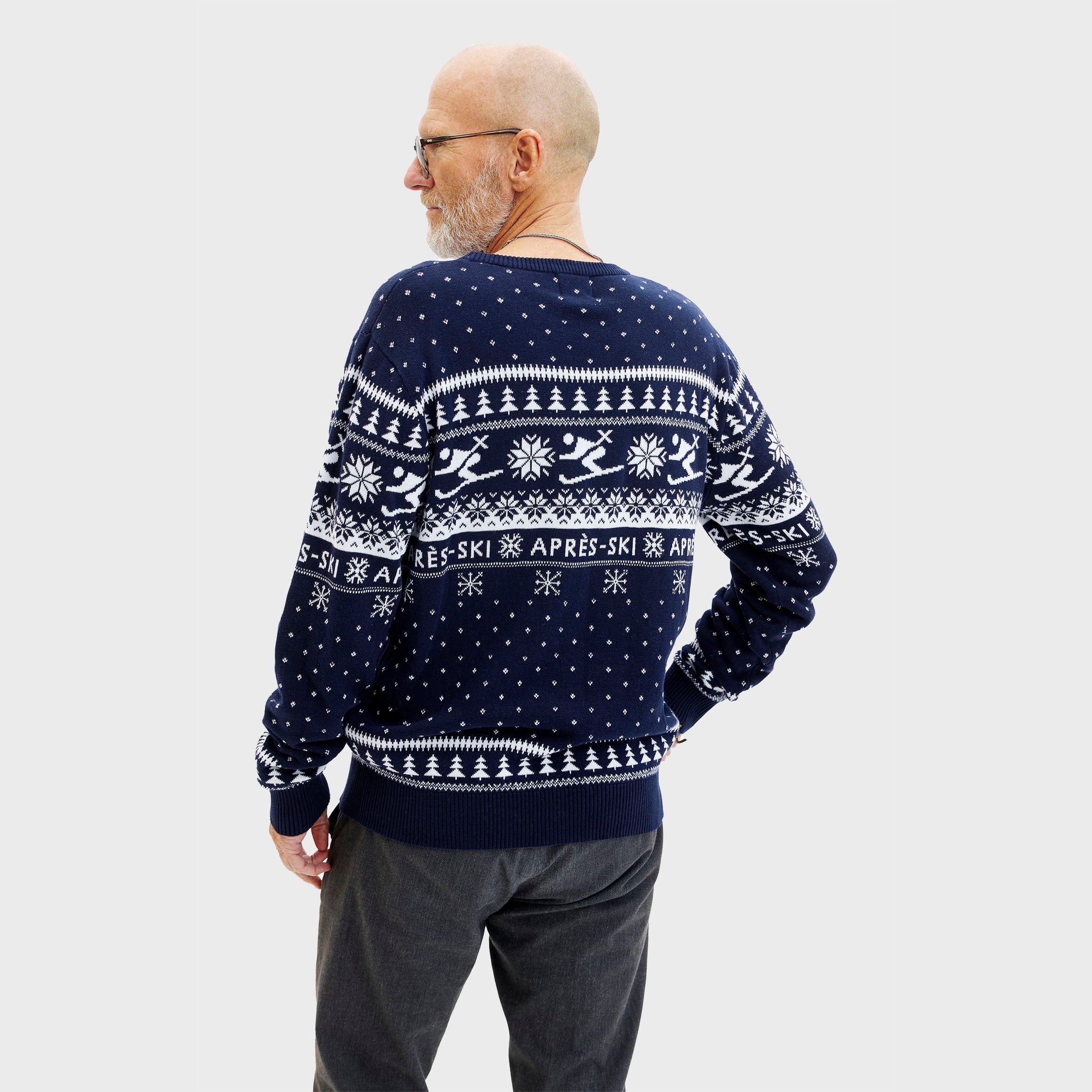 Après-ski weihnachtspullover - Herren.